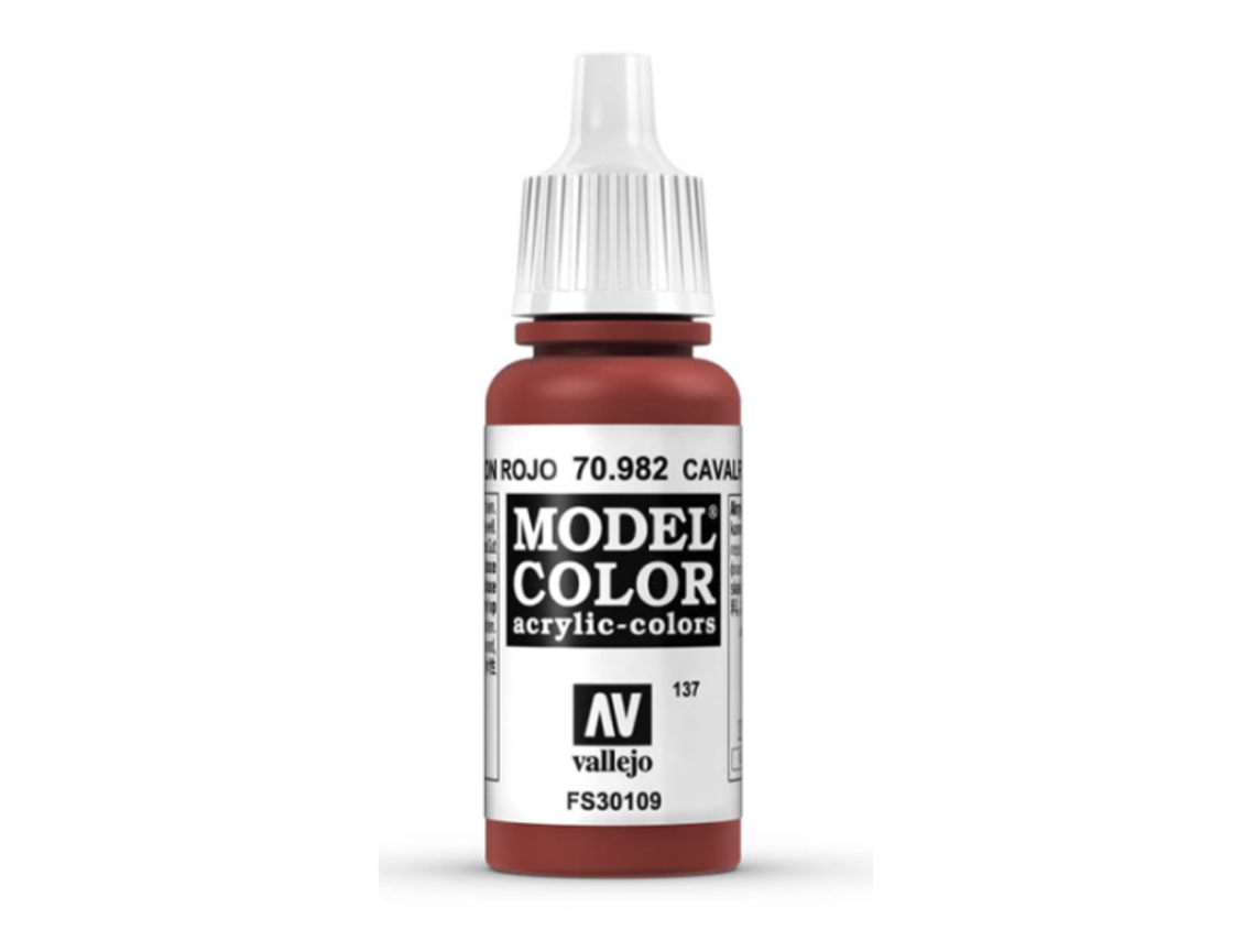 Pintura Acrílica Mate 17 Ml ACRYLICOS VALLEJO 982 Marrón Oscuro