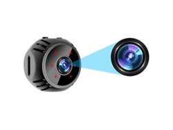 Minicámara De Vigilancia Inalámbrica 1080p, Cámara Espía Wi-fi Oculta, Monitor Para Bebés*