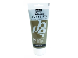 Tinta Acrílica PÉBÉO (Opaca - Marrón Verde - 100ml)