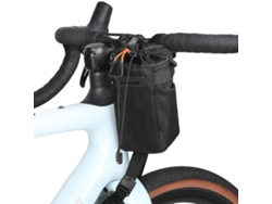 Bolsa Portabotellas Para Bicicleta, Bolsa Térmica Para Manillar De Bicicleta, Acceso Con Una Sola Mano (negra)