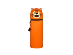 Estuche para lápices de silicona 2 en 1 Legami Kawaii Tiger Ka0018