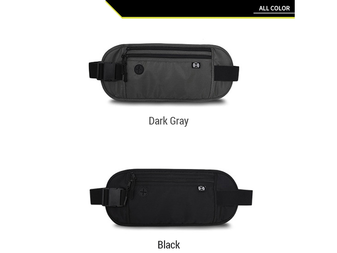Bolsa Cintura Esportiva Junletu Impermeável Com Buraco Para Fones De Ouvido Ajustável Para Corrida Hiking Academia Viagem