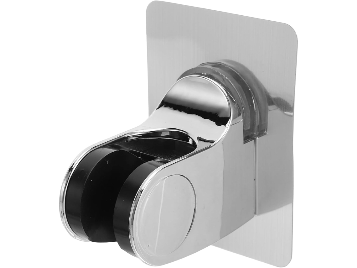 Soporte De Pared, Requiere Taladro, Base De Plástico Adhesiva, Soporte Para Cabezal De Ducha De Mano, Fácil Instalación.