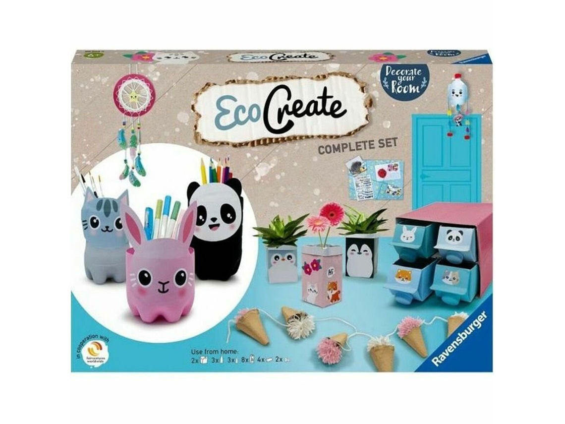 Juego Creativo RAVENSBURGER Educativo  EcoCreate Maxi (Edad Mínima Recomendada: 6 años)