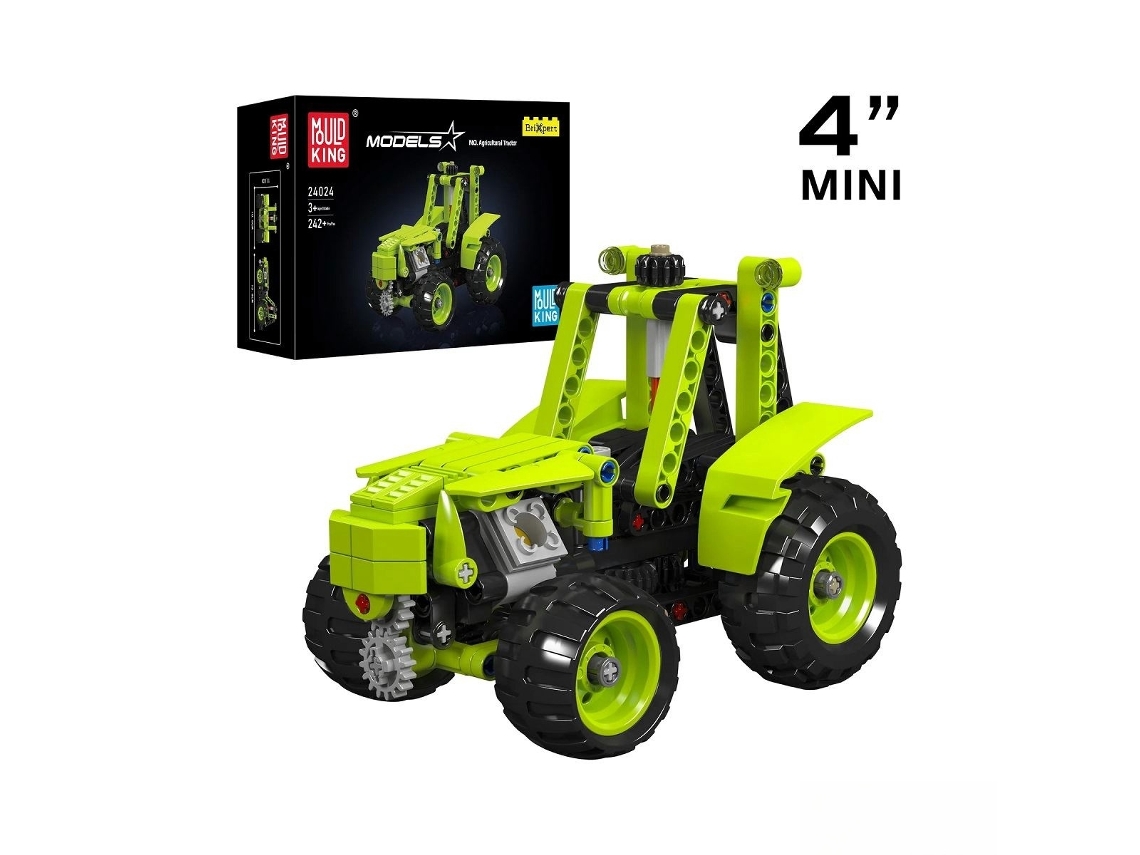 Mould King Set De Construcción De Tractor Agrícola 24024