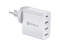 Cargador Usb Pd48w. Salidas Pd30w+qc3.0 18w+2.4a. Enchufe: Us/eu