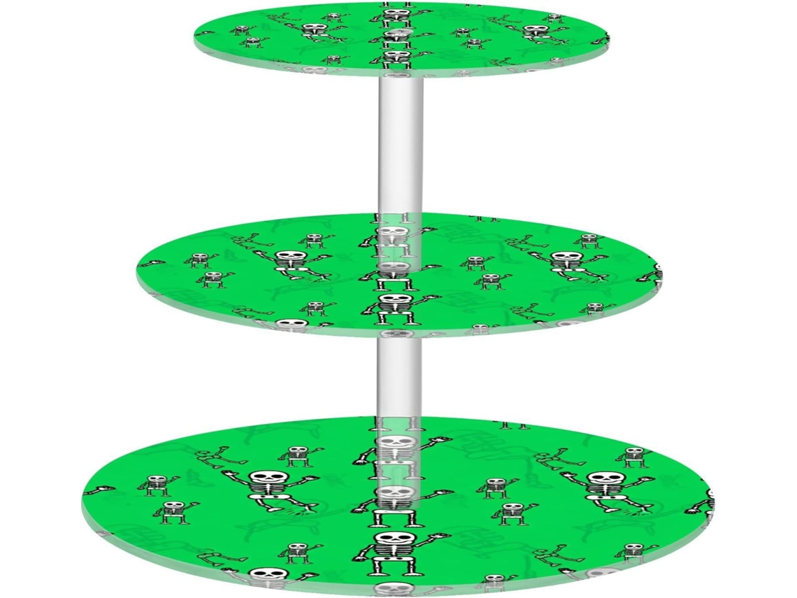 Diseño De 3 Niveles Con Soporte Acrílico Pleaños.