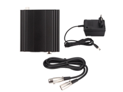 Fuente De Alimentación Fantasma Profesional De 48 V Con Cable Xlr De 3 Pines Para Equipos De Grabación Musical, Enchufe Europeo, 220 V.