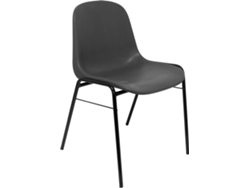 Silla de Confidente PYC Alborea  Gris (PVC)