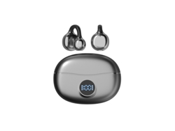 Auriculares inalámbricos con clip D151, negros, de larga duración, con cancelación de ruido, marca blanca universal, Sfushos