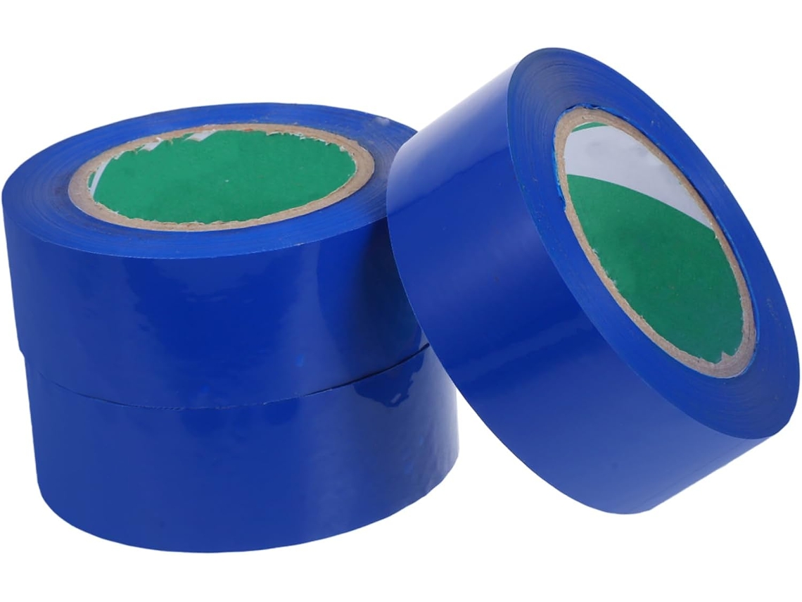 3 4.5 170 Rollos De Cinta De Embalaje Azul De Alta Resistencia Para Sellar Y Transportar