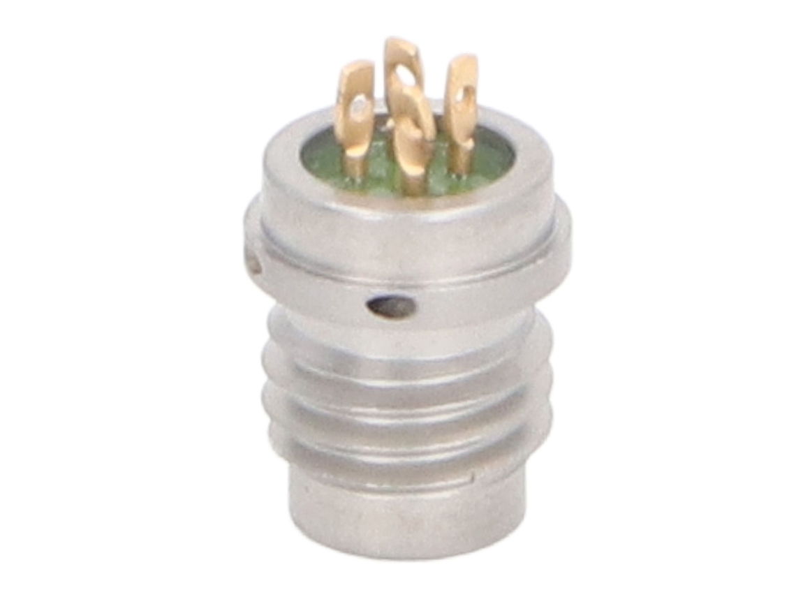 Conector Aeronáutico De 4 Pines Macho Para Montaje En Panel, Aleación De Aluminio, Para Automatización Industrial.