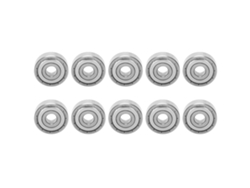 10 Rodamientos De Bolas De Acero Inoxidable S627z Para Patines, Rodamientos De Alta Velocidad.