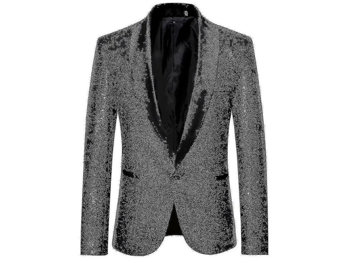 2026-chaqueta Casual De Secuencias Para Hombre Traje De Celebración Bodas