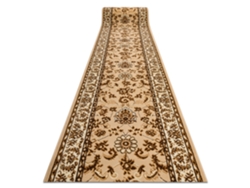 Alfombra de Pasillo Bcf Morad Klasyk Clásico Beige 60 cm