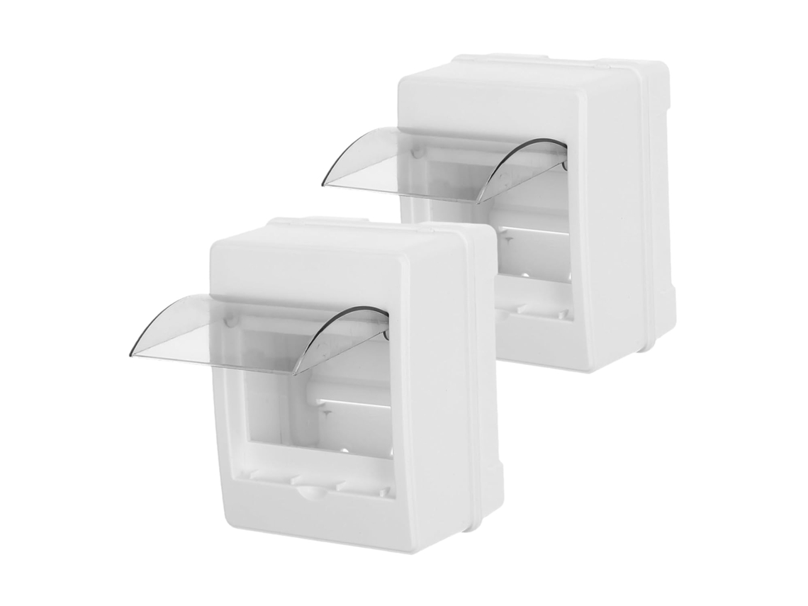 Caja Protectora De Plástico Para El Hogar De 2 Piezas