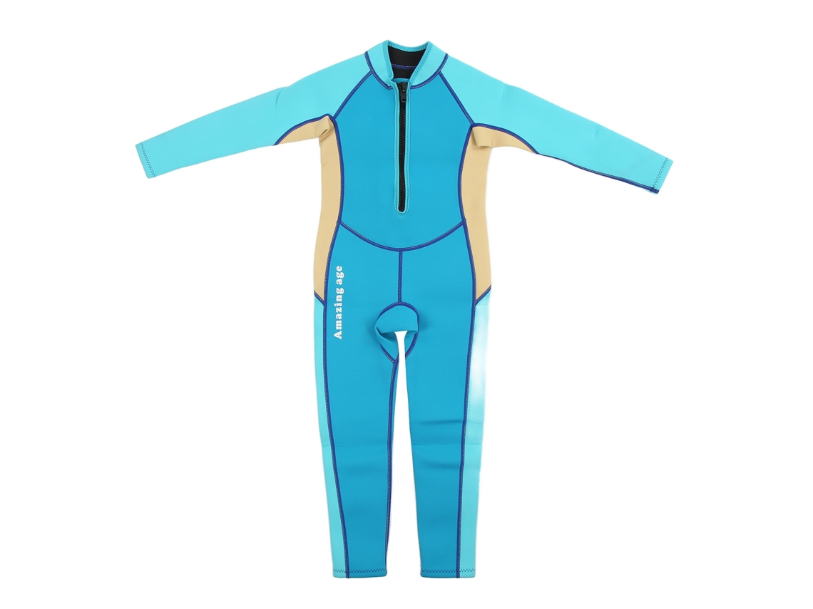 2026rebe-traje De Neopreno Térmico Para Niños 2.5mm Manga Larga Para Surf Natación Buceo Snorkel 10 Tallas