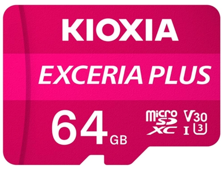 Kioxia Exceria Plus Tarjeta de Memoria 64 Gb MicroSDXC UHS-I Clase 10