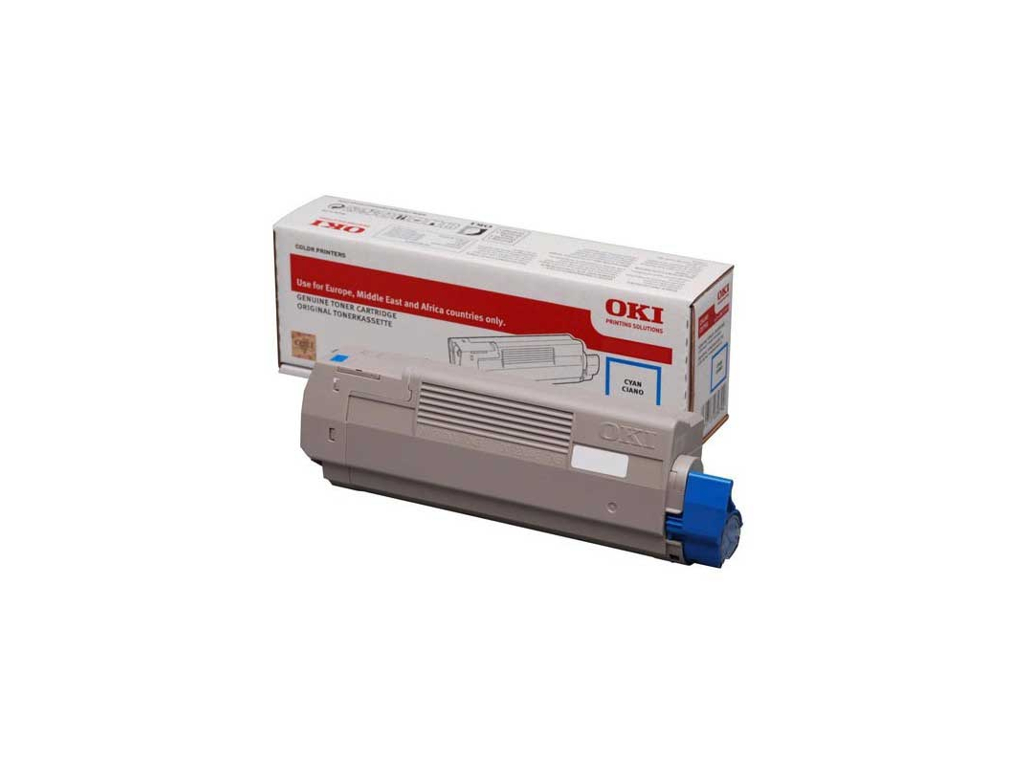 Cartucho de Tóner OKI C823/833/843 46471103 Cian  para C823dn, 823n
