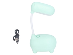 Rebe-lámpara De Escritorio Led Creativa Diseño Infantil Ajustable Protectora De Vista Usb Recargable Mini Lámpara Estudio