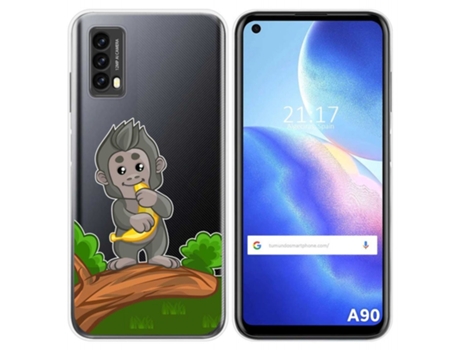 Carcasa Blackview A90 TUMUNDOSMARTPHONE Dibujos Transparente Multicolor