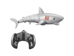 2026-juguete De Tiburón Simulado Por Control Remoto 2.4g 5ch Impermeable Barco Rc Submarino Modelo Educativo Juguete Stem Regalo