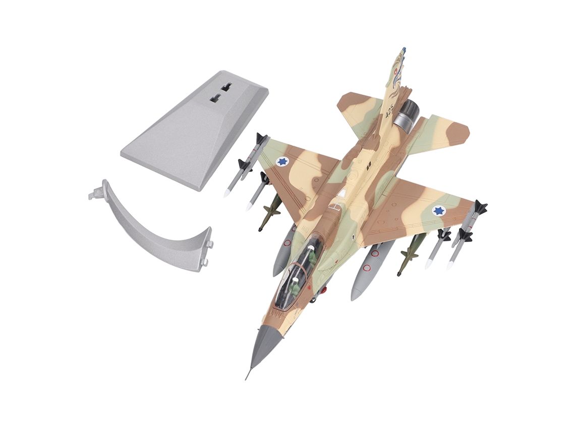 2026-modelo De Avión De Caza F 16i A Escala 1:72, Cuerpo Aerodinámico, Aleación, Coleccionable