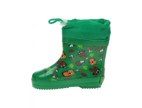 Botas Animais de Estimação de Bebé PLAYSHOES Low Forest Goma Verde (26)
