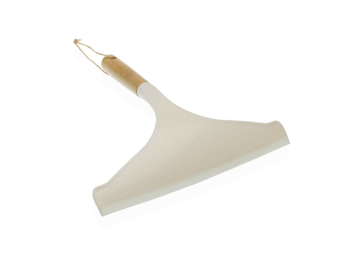 Limpiacristales Versa Blanco 23 x 23,5 cm Bambú Polipropileno