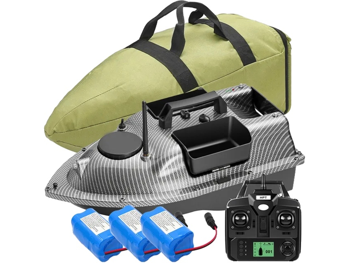Barco de pesca con cebo GPS, sensor de sonar inalámbrico, control remoto, juego de 5 barcos OEM