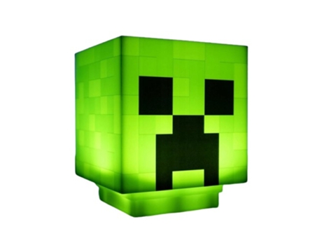 Lámpara MINECRAFT Creeper