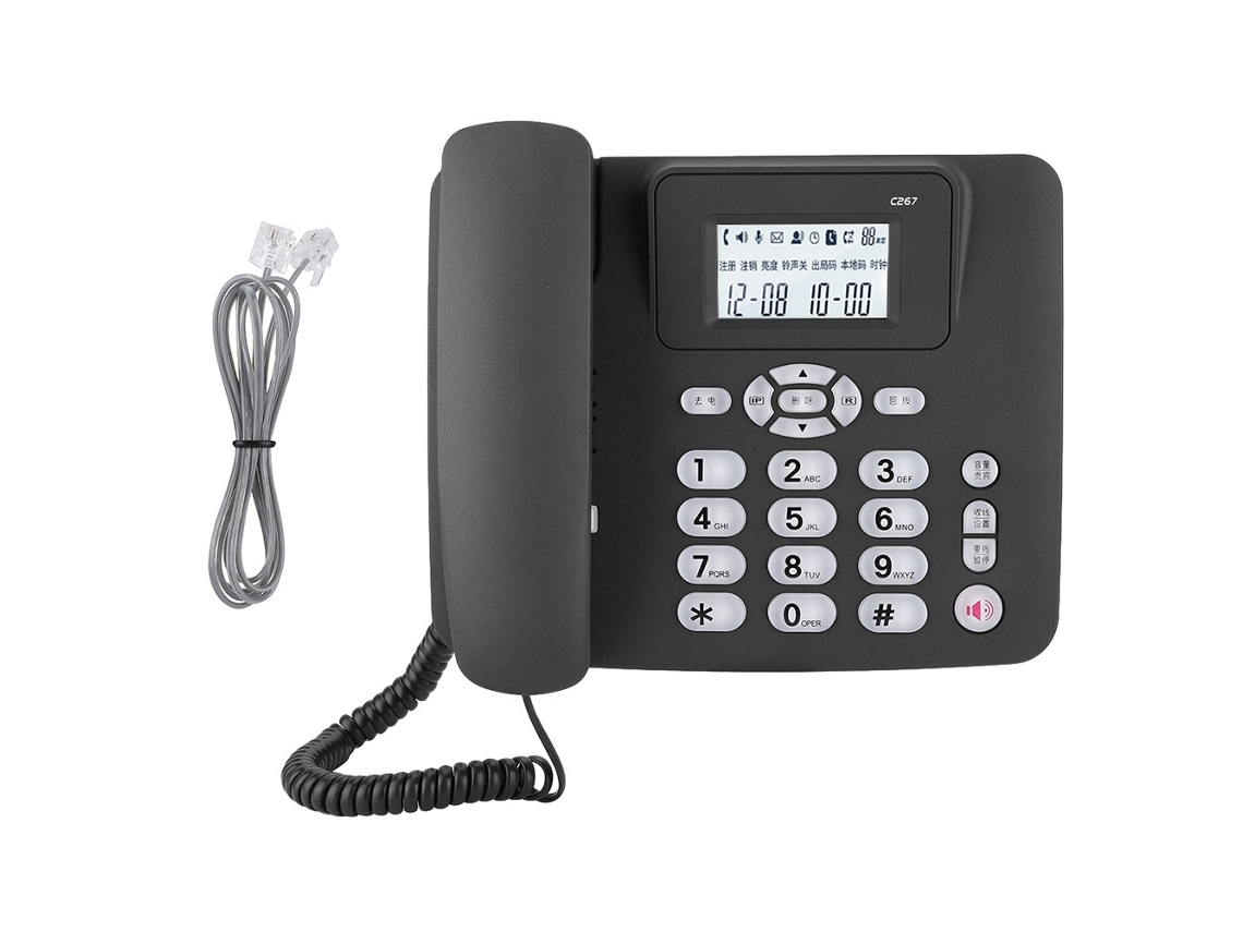 Teléfono fijo inalámbrico (oficina en casa)