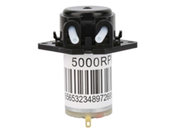 Bomba Peristáltica Miniatura Silenciosa De 6v De Titulación De Ca Autoaspirante Color Negro Plano