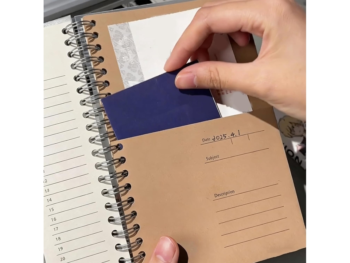 1 Cuaderno De Tapa Dura Con Encuadernación En Espiral, Páginas