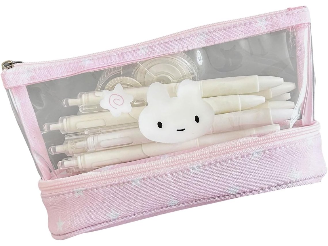 Estuche Para Lápices De Gran Capacidad Y Resistente Al Agua, Ideal Como Neceser Para La Escuela, La Oficina, Etc.