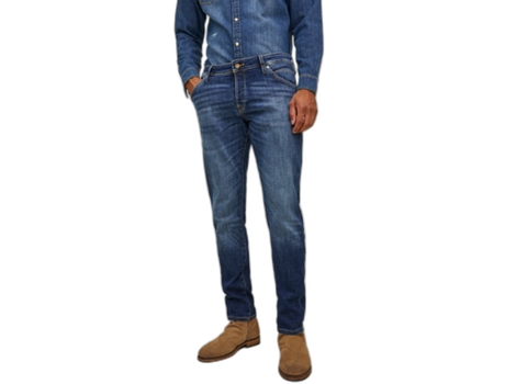 Pantalones Vaqueros para Hombre JACK & JONES (30x34 - Azul)