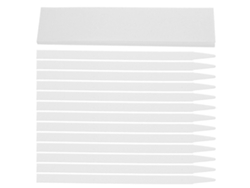 Omni-50 Tiras De Prueba De Perfume Blancas Para Aromaterapia Y Fragancias 15,50x3,50x0,04cm Blanco