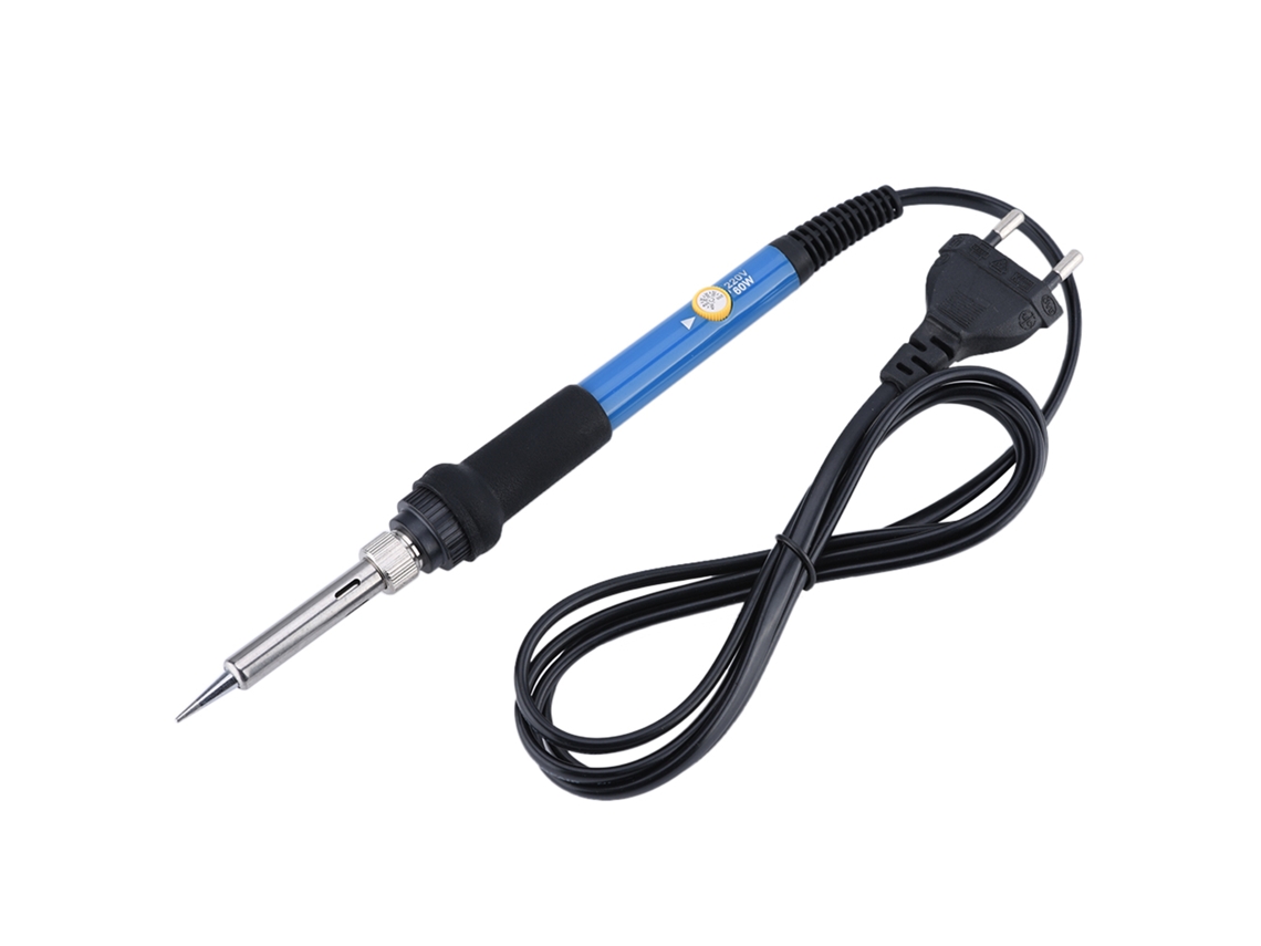 Ferro De Soldar Elétrico Ajustável De Temperatura Para Reparo De Celulares Com Ponta Mini 60w