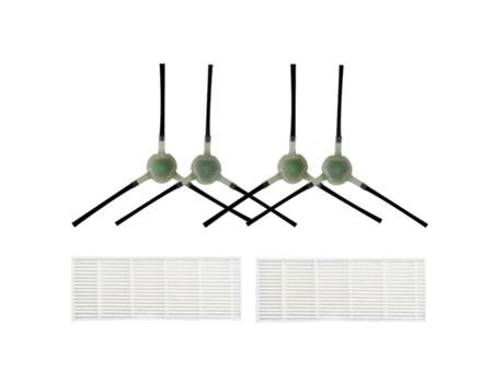 Filtro Hepa de Cepillo Lateral para aspiradora Lefant M210 M210S M210B M213, piezas de aspiradora robótica, accesorios