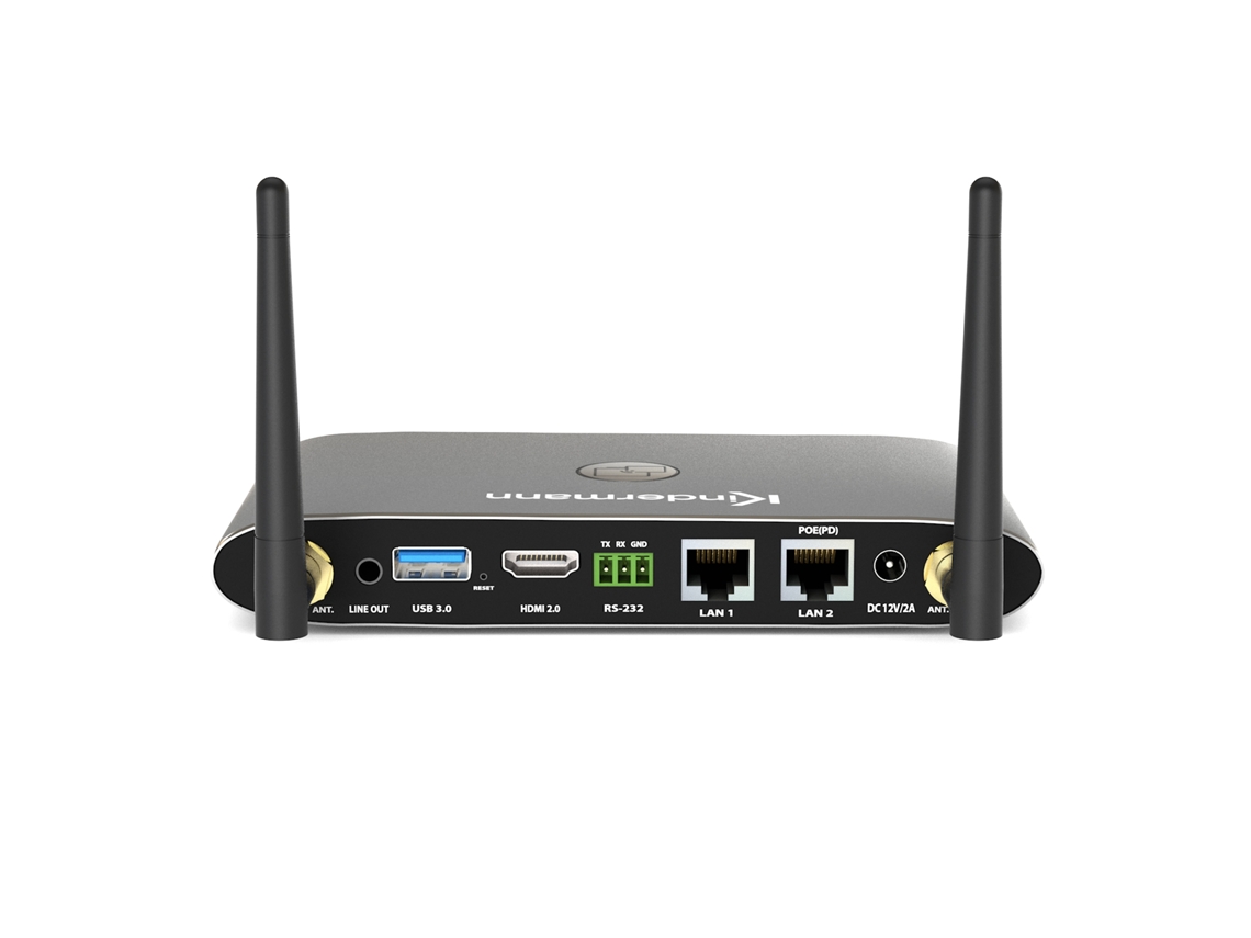 KINDERMANN Klick & Show K 40 Base Unit Sistema de Presentación Inalámbrico Hdmi Escritorio