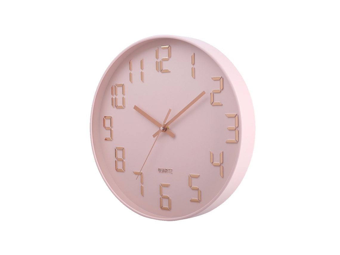 Reloj de pared redondo silencioso, a pilas Kofihety