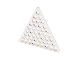 Expositor de madera 45 bolas LONGRIDGE plexiglace TU