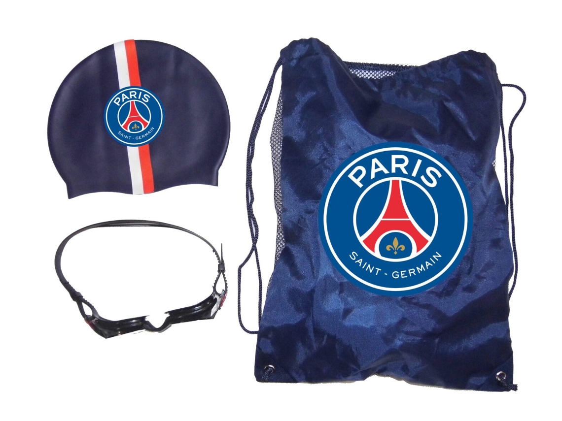 Pool Bonnet - Paris Saint Germain - Diseñado para los fanáticos del PSG Talla única Azul y rojo TRENDYFLAIR