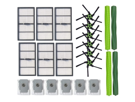 Piezas de repuesto para Robot aspirador Irobot Roomba S9 S9 S9 Plus S Series, cepillos de goma multisuperficie