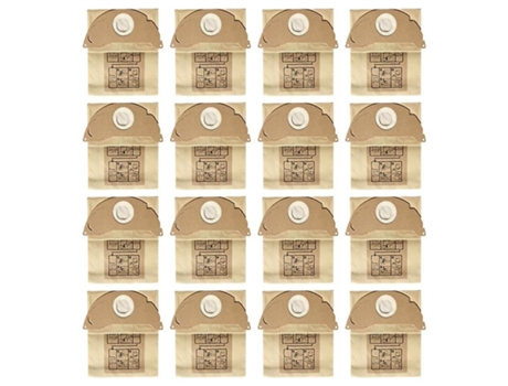 16pcs sacos de pó para karcher wd2250 a2004 a2054 mv2 wd2 aspirador de pó