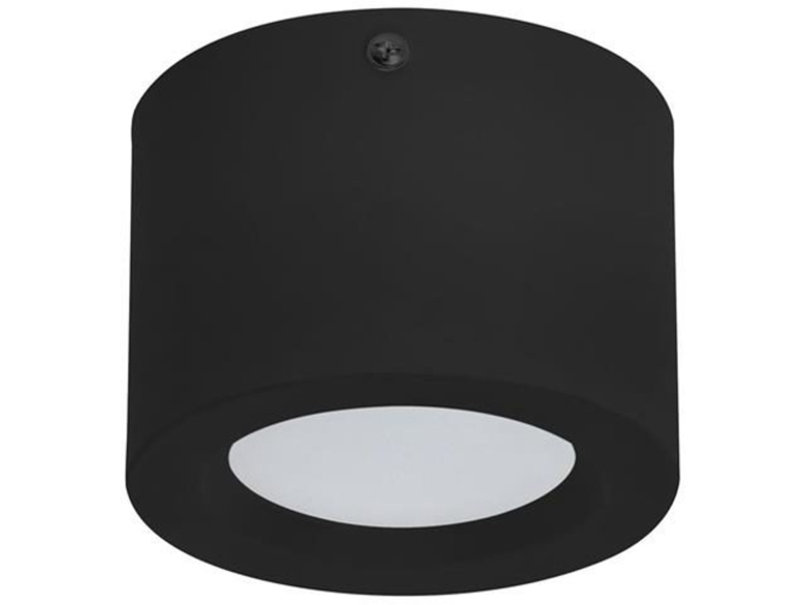 Luz de techo LED negro redondo 5W 4200K HOROZ ELECTRIC