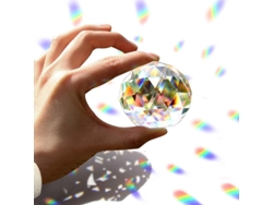 2026altiro-bola De Cristal Esférica Con Diseño De Ojo De Prisma Facetado, 60 Mm