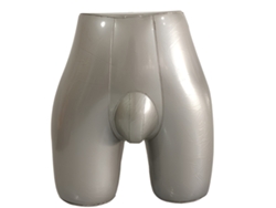 JILLIOPER Maniquí Inflable de PVC para Fotos Ropa Pantalones Modelo Hombre y Mujer