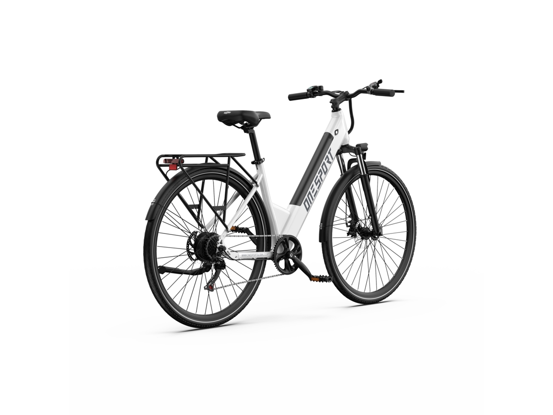 Bicicleta eléctrica urbana Onesport OT12, 250 W con batería de 36 V y 13 Ah.