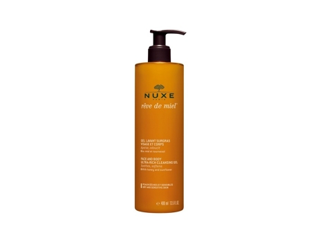 Gel Corporal NUXE Rêve de Miel Gel de Limpieza para Rostro y Cuerpo (400 ml)
